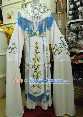 Traditional Chinese Stage Performance Opera Seven Fairies Long Sleeves Dance Costumes