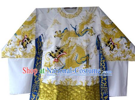 Traditional Chinese Embroidered Dragon Robe