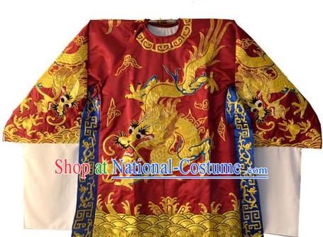 Traditional Chinese Embroidered Dragon Costumes