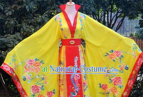 Traditional Chinese Stage Performance Empress Embroidered Clothes