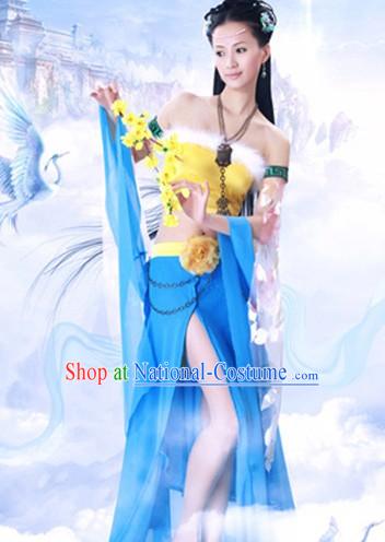 Traditional Chinese Image Legend Bi Bo Fairy Costumes