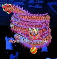 Professional Luminous Dragon Dance Music and Costume Complete Set