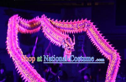 Professional Stage Performance World Luminous Dragon Dance Championships Costume Complete Set