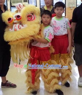 Supreme School Students Lion Dance Costumes Complete Set