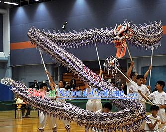 University Students Illuminated Dragon Dance Costumes Complete Set