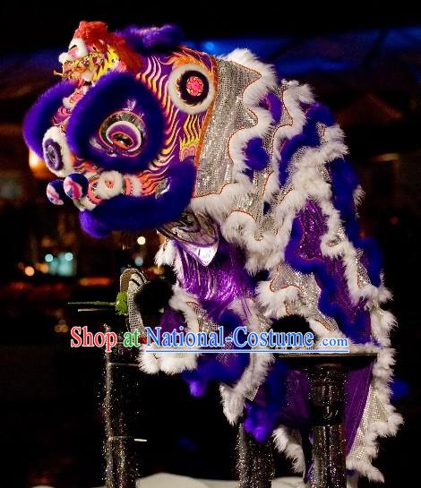 Traditional Asian Lion Dance Costume Complete Set