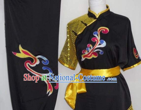 Natural and Flowing Style Martial Arts Competition Championship Uniform Complete Set