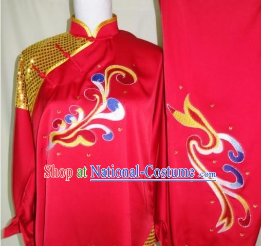 Natural and Flowing Style Martial Arts Competition Championship Uniform Complete Set