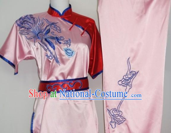 Global Championships Tournament Black Martial Arts Phoenix Embroidery Uniforms