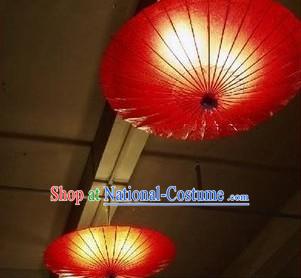 Handmade Traditional Chinese Umbrella Shape Lantern