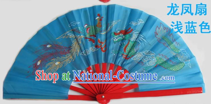 Traditional Martial Arts Double Fans for Both Hands