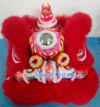 Supreme Lion Dance Costumes Complete Set with Handmade Dragon Head on the Top