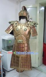 Online Costume Store Military Male Armour Clothes and Helmet Complete Set