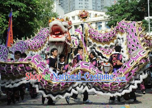 Supreme Big Celebration Dragon Dance Costumes Complete Set