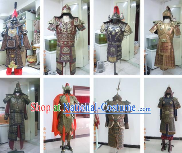 Custom Tailored Film and Stage Performance Ancient Armor Costumes According to Your Picture