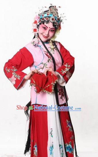 Traditional Chinese Opera Selling Water Hua Dan Costumes for Children