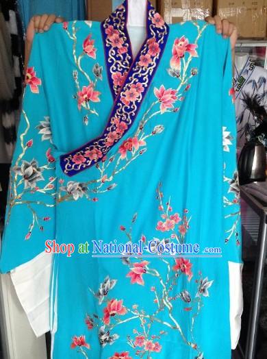 Traditional Chinese Silk Hands Embroidered Robe