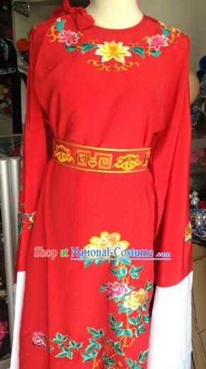 Ancient Chinese Red Wedding Dress