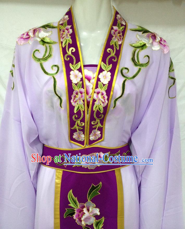 Traditional Chinese Purple Hua Dan Clothes