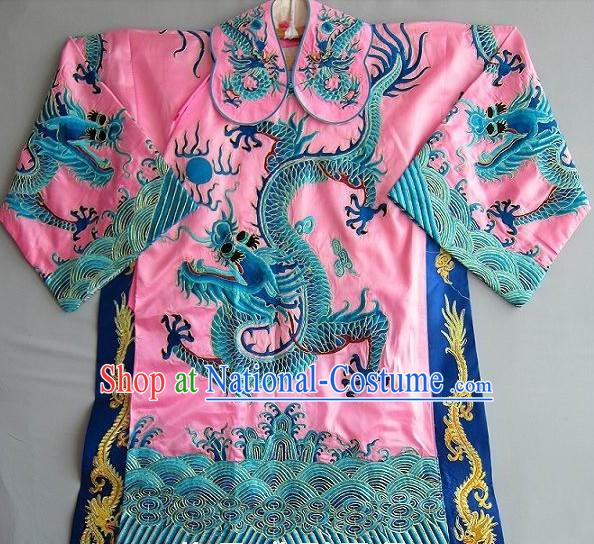 Ancient Chinese Embroidered Dragon Robe