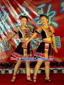 Chinese Miao Ethnic Minority Suit