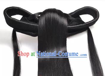 Nie Xiaoqian Xiao Long Nv Style Long Fairy Wig for Women