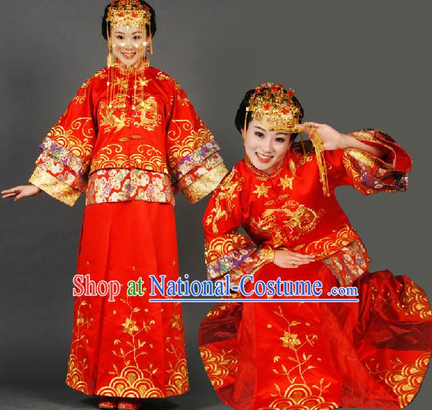 Traditional Chinese Wedding Dress for Women