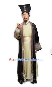 Ancient Chinese Teacher Costumes with Hat