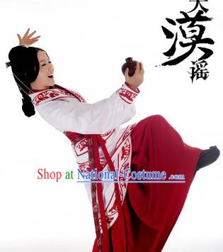 Ancient China Border Areas Princess Han Clothing Complete Set