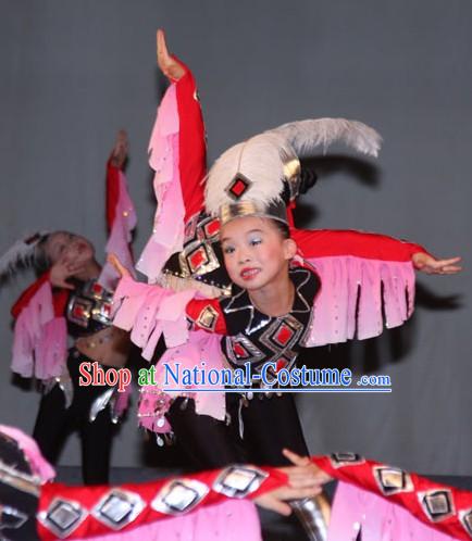 Eagle Novelty Dance Costumes and Headwear for Kids