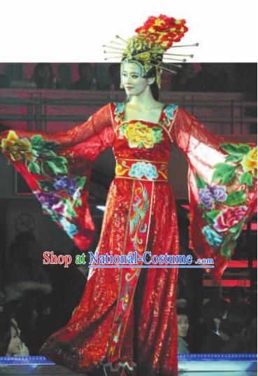 Tang Dynasty Imperial Royal Dance Costumes for Both Student and Professional Dancers