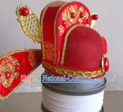 Ancient Chinese Bridegroom Wedding Hat