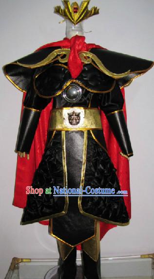 Three Kingdoms Lv Bu Cosplay Costumes Complete Set