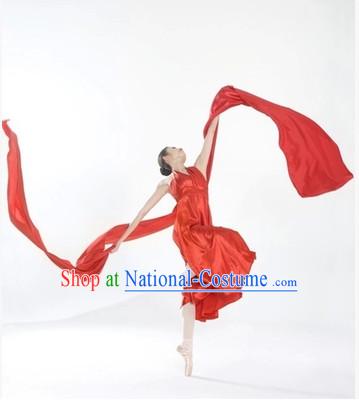 4 Meters Yangge Dance Fabric Long Cloth