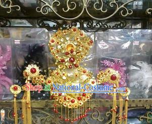 Gold Princess Wedding Coronet