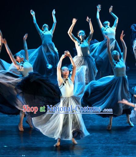 Traditional Chinese Modern Dance Costumes