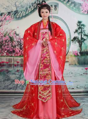 Ancient Chinese Hanfu Clothes for Beauties