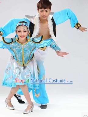 Stage Performance Ethnic Dancing Costumes for Men or Women