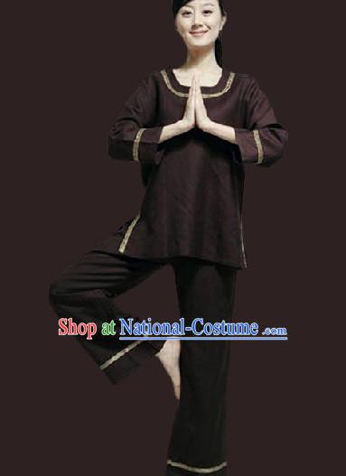 Top Comfortable East Widsom Meditation Yoga Kung Fu Teacher Outfit