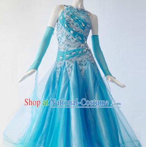 New Style Ballroom Dance Competition Dress