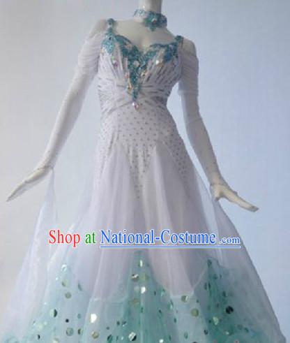 New Ballroom Competition Dance Dress Modern Waltz