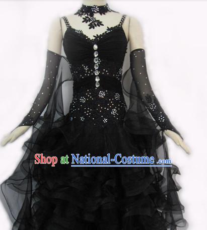 Special Custom Made Latin Waltz Dance Costumes