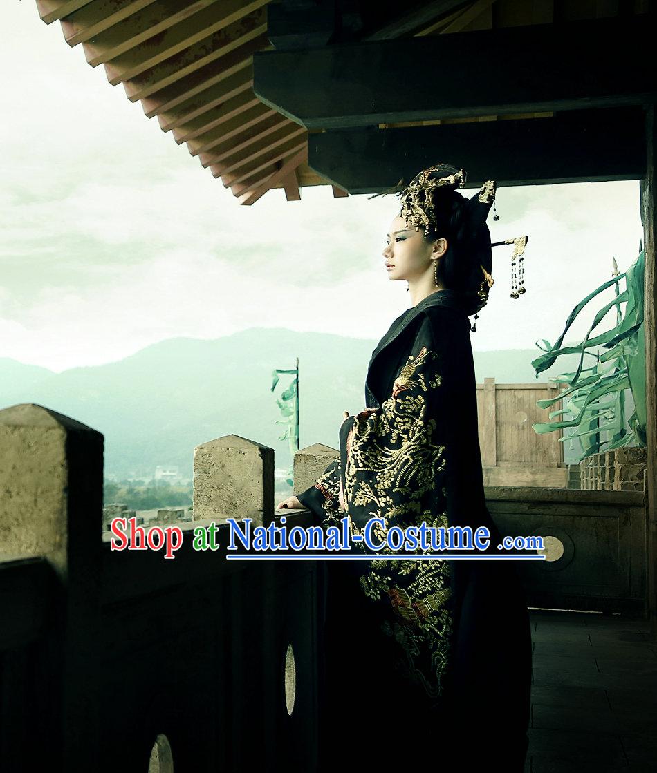 Kuei Ku-tzu Wiser Drama Ancient Chinese Imperial Palace Empress and Hair Accessories Full Set