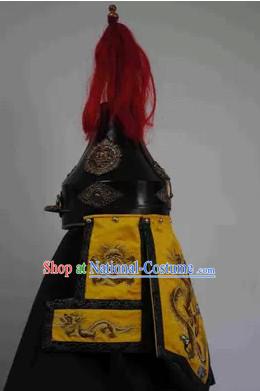 Qing Dynasty Qian Long Emperor Haunting Armor Helmet