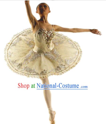 Professional White Tutu Ballet Dance Skirt