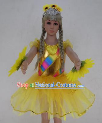 Nursery School Sunflower Group Dance Costumes