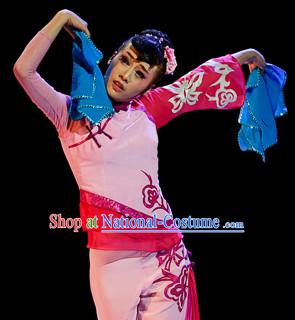 Mandarin Handkerchief Female Dance Costumes and Handkerchief