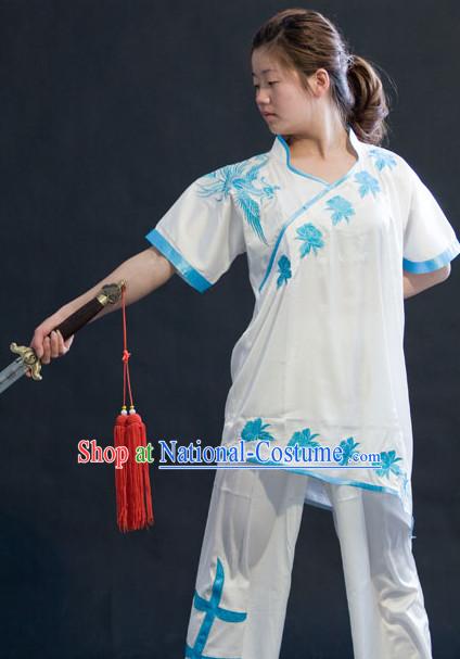 Top Silk Dragon Spirit Kung Fu Dresses