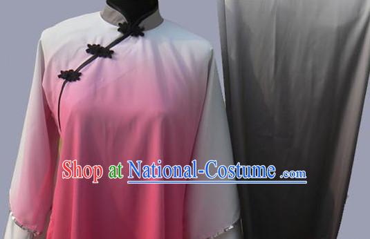 Professional Silk Long Sleeves Competition Clothing