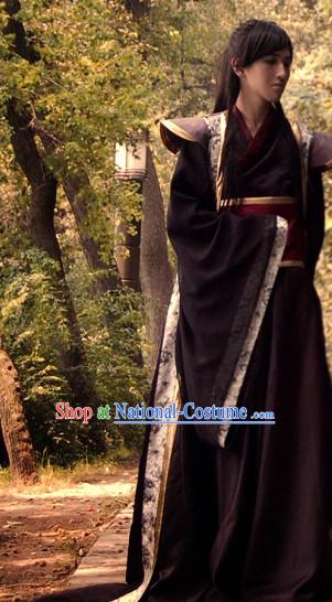 Ancient Chinese Black Knight Costumes